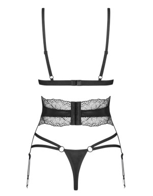 Ensemble 3 pièces Lobellis Obsessive – Lingerie Sexy et Élégante