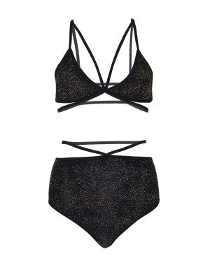 Ensemble Lingerie Lurex Opaque Leg Avenue – Glamour Brillant & Sensuel