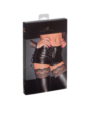 Short sexy Selfish noir handmade – Élégance sensuelle & audace couture