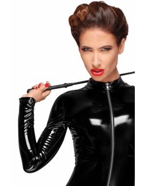 Combinaison Brillante Wetlook Noir Handmade – Séduction Luxe & Pouvoir Féminin